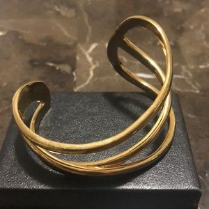 Gold Plated Bracelet Three Layer Bracelet
